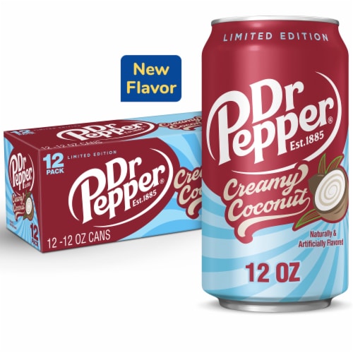 Dr Pepper Creamy Coconut Soda - Tropical Pour