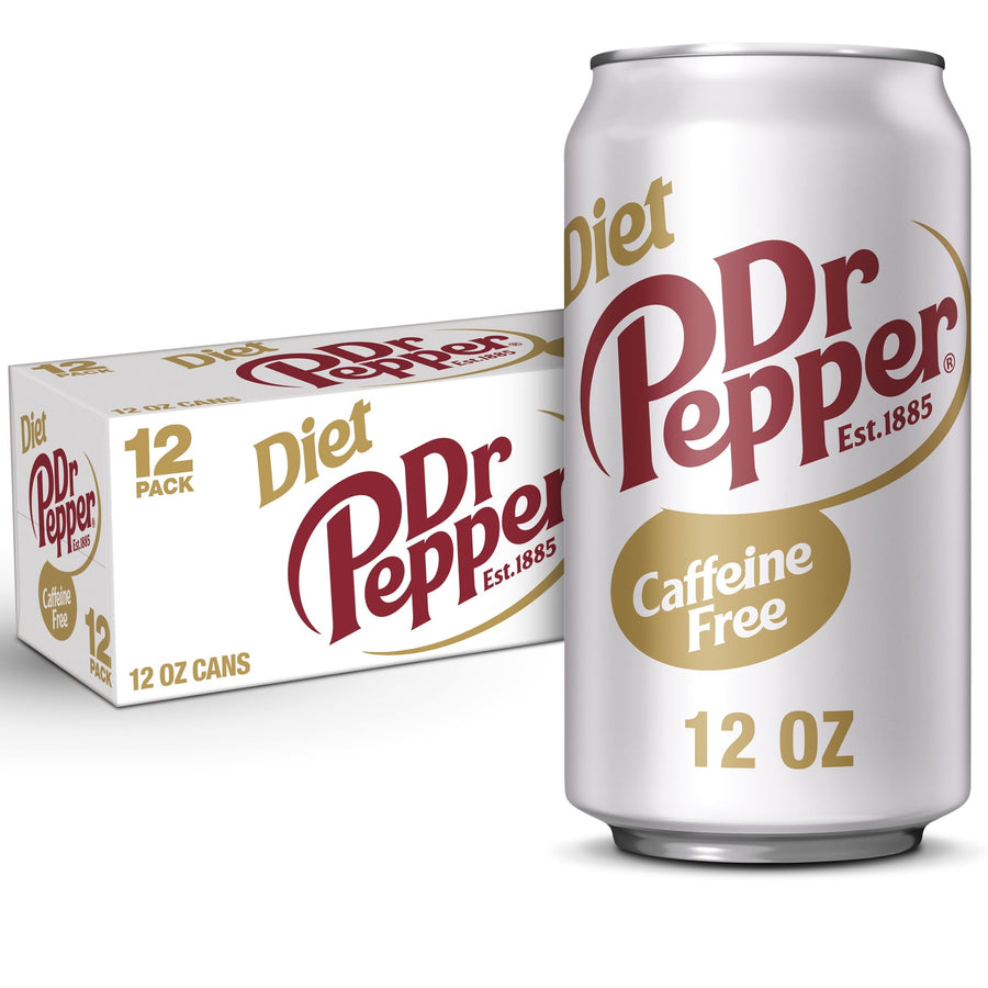 Caffeine Free Diet Dr Pepper Soda - Classic Flavor
