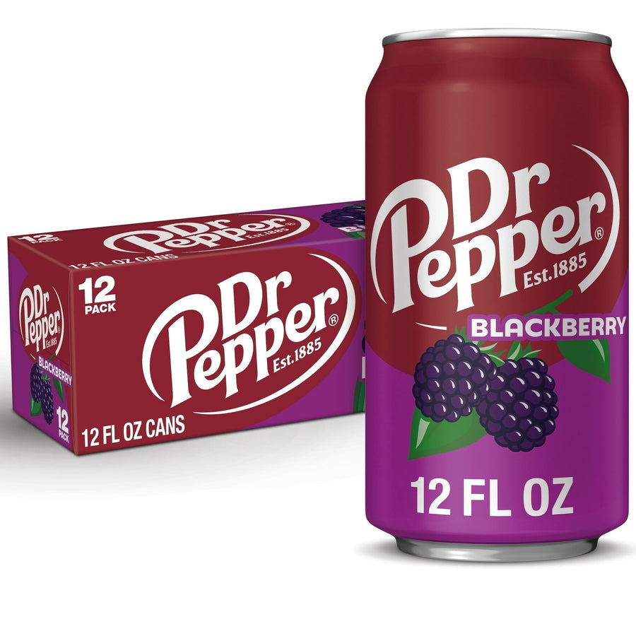 Dr Pepper Blackberry Soda - Fresh Blackberry Pick